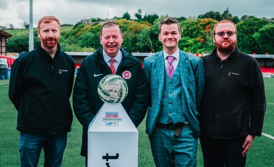 Precept IT Proud to Sponsor East Antrim Derby at Inver Park